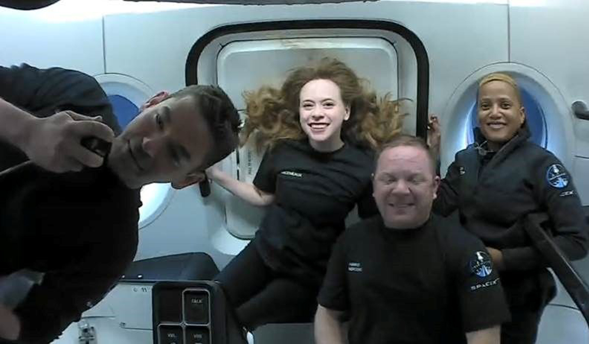 SpaceX Inspiration4 crew